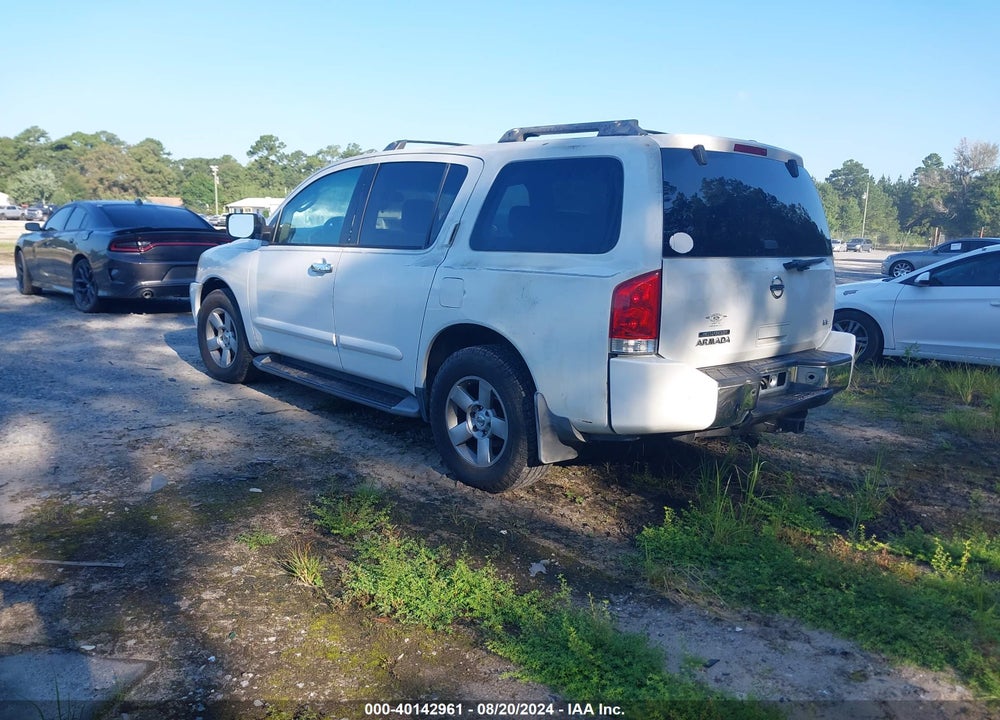 2004 NISSAN PATHFINDER ARMADA SE VIN: 5N1AA08AX4N712440