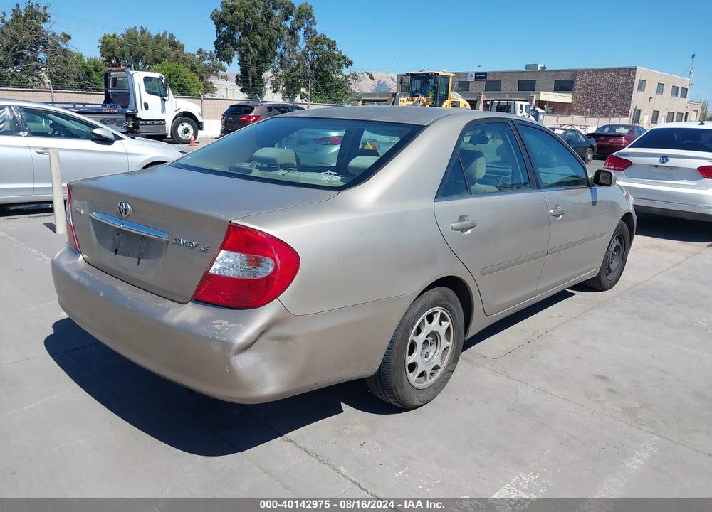 2003 TOYOTA CAMRY LE VIN: JTDBE32K630172791