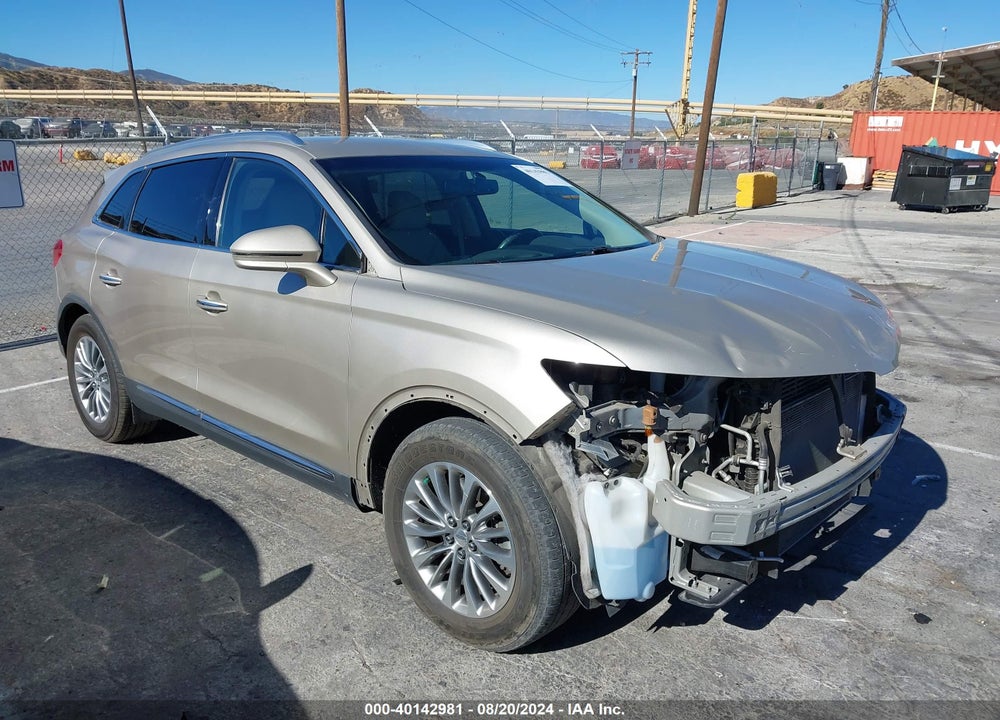 2017 LINCOLN MKX SELECT VIN: 2LMPJ6KR8HBL14998