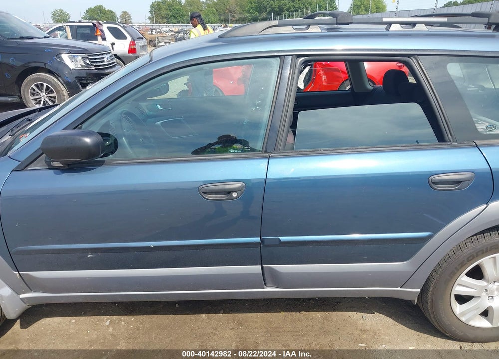 2005 SUBARU OUTBACK 2.5I VIN: 4S4BP61C157339358
