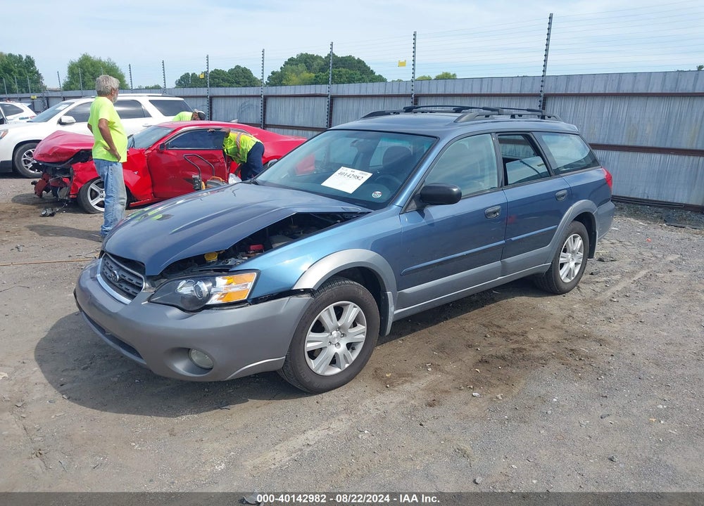 2005 SUBARU OUTBACK 2.5I VIN: 4S4BP61C157339358