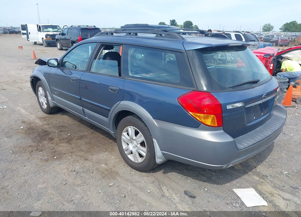 2005 SUBARU OUTBACK 2.5I VIN: 4S4BP61C157339358