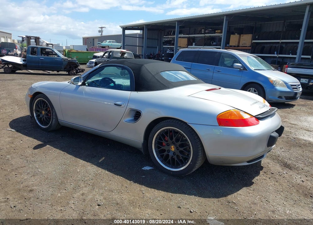 2000 PORSCHE BOXSTER S VIN: WP0CB298XYU663253