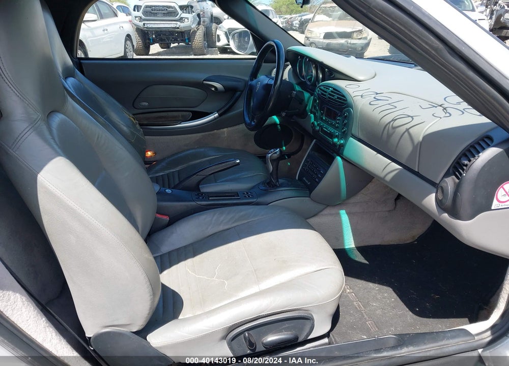 2000 PORSCHE BOXSTER S VIN: WP0CB298XYU663253