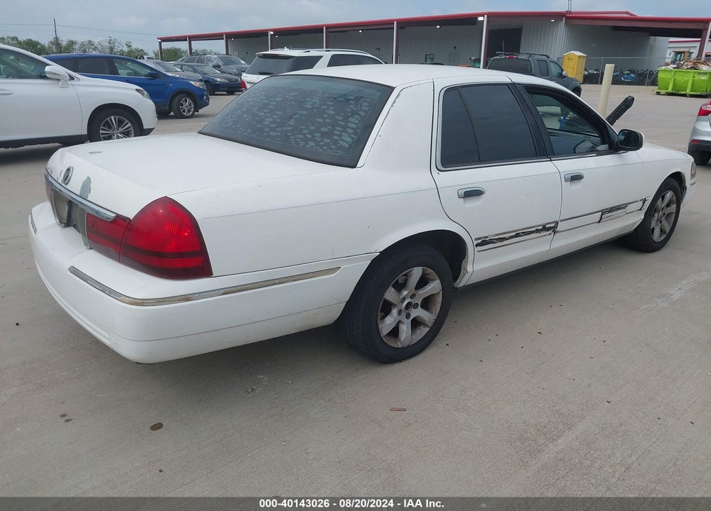 2003 MERCURY GRAND MARQUIS GS VIN: 2MEFM74W93X619237