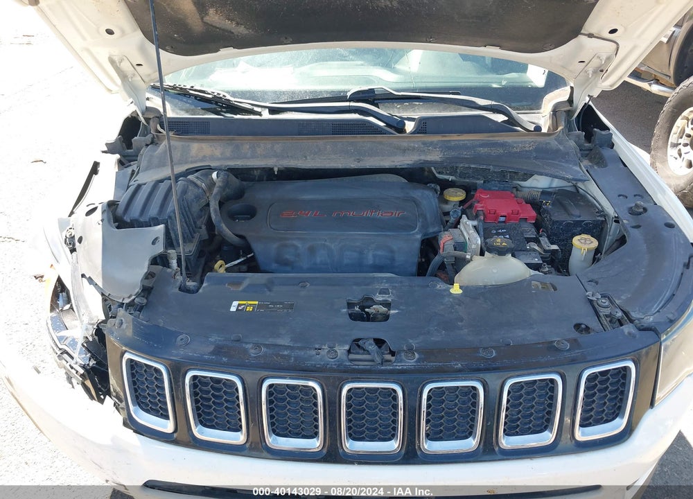 2019 JEEP COMPASS SPORT FWD VIN: 3C4NJCAB8KT851019