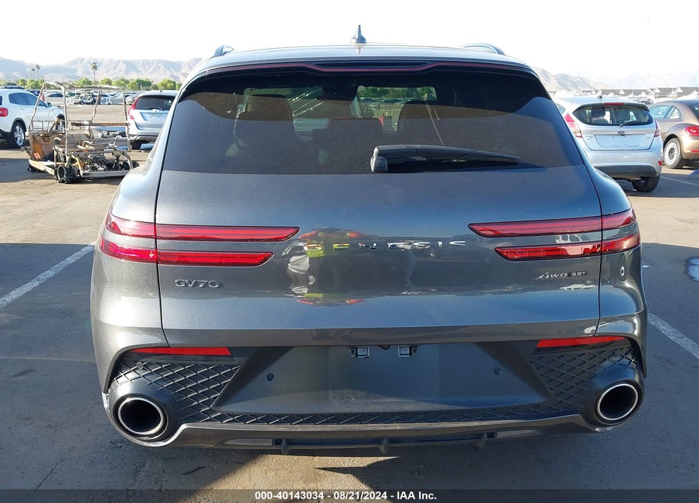 2023 GENESIS GV70 3.5T AWD SPORT VIN: KMUMCDTC8PU081240