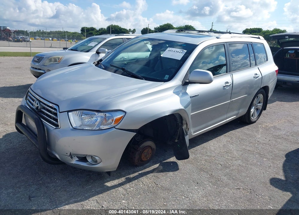 2008 TOYOTA HIGHLANDER LIMITED VIN: JTEES42A882091463