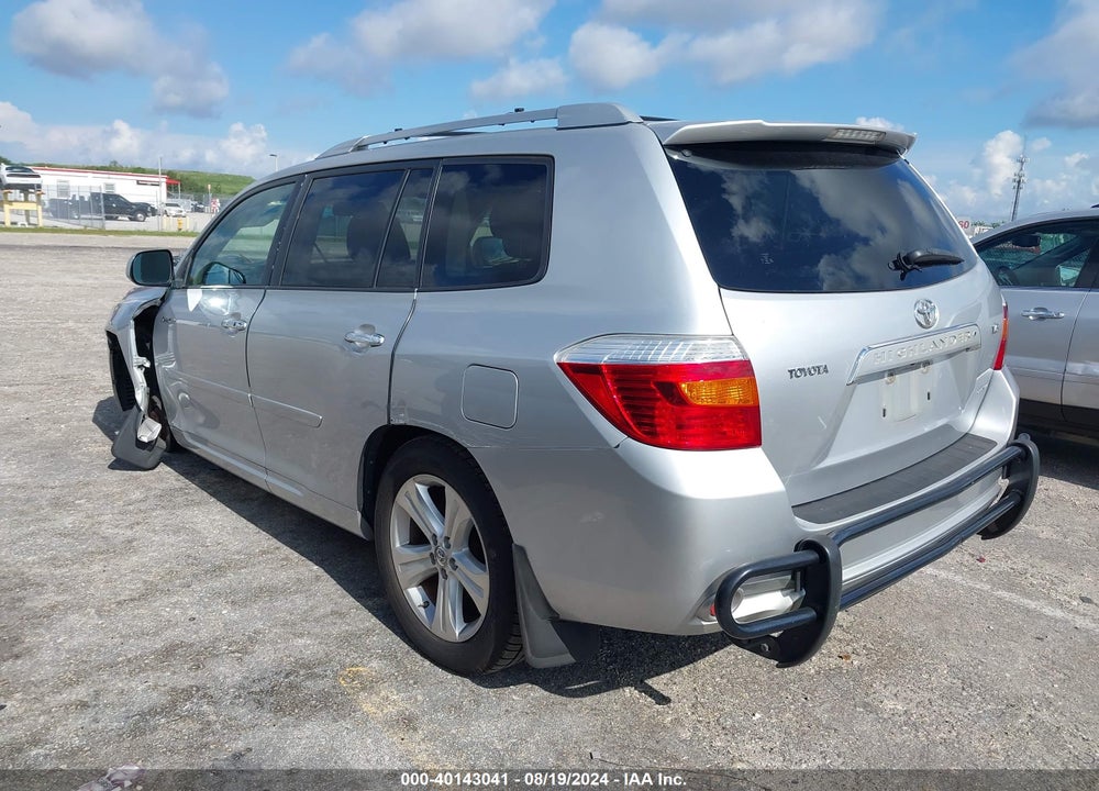 2008 TOYOTA HIGHLANDER LIMITED VIN: JTEES42A882091463