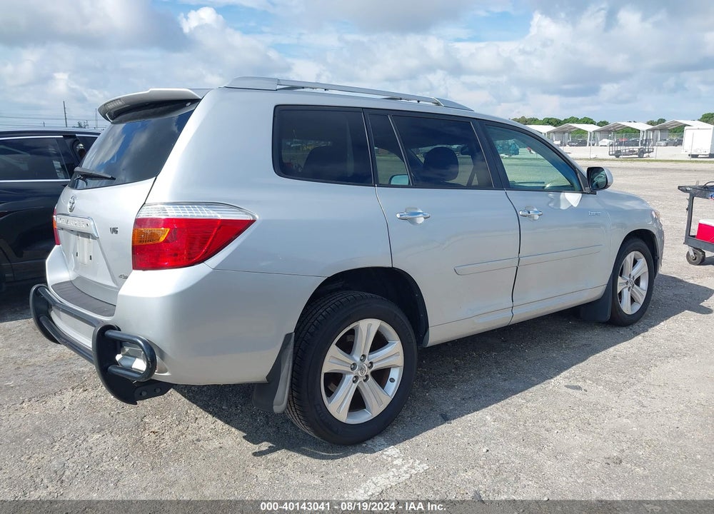 2008 TOYOTA HIGHLANDER LIMITED VIN: JTEES42A882091463