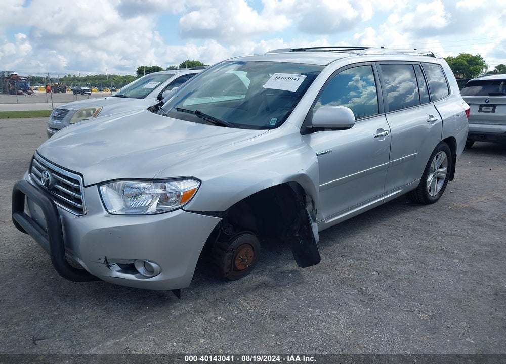 2008 TOYOTA HIGHLANDER LIMITED VIN: JTEES42A882091463
