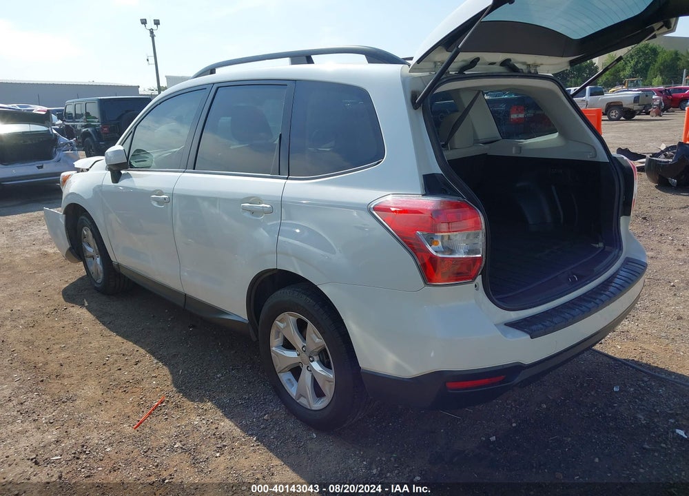 2016 SUBARU FORESTER 2.5I PREMIUM VIN: JF2SJAFC3GH494767