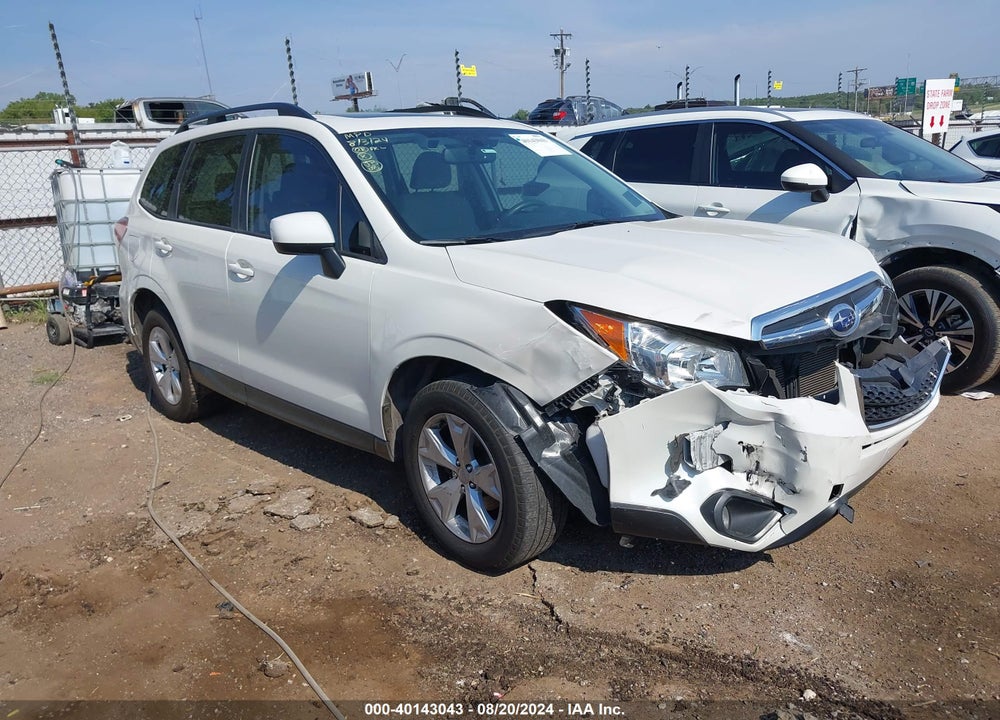 2016 SUBARU FORESTER 2.5I PREMIUM VIN: JF2SJAFC3GH494767