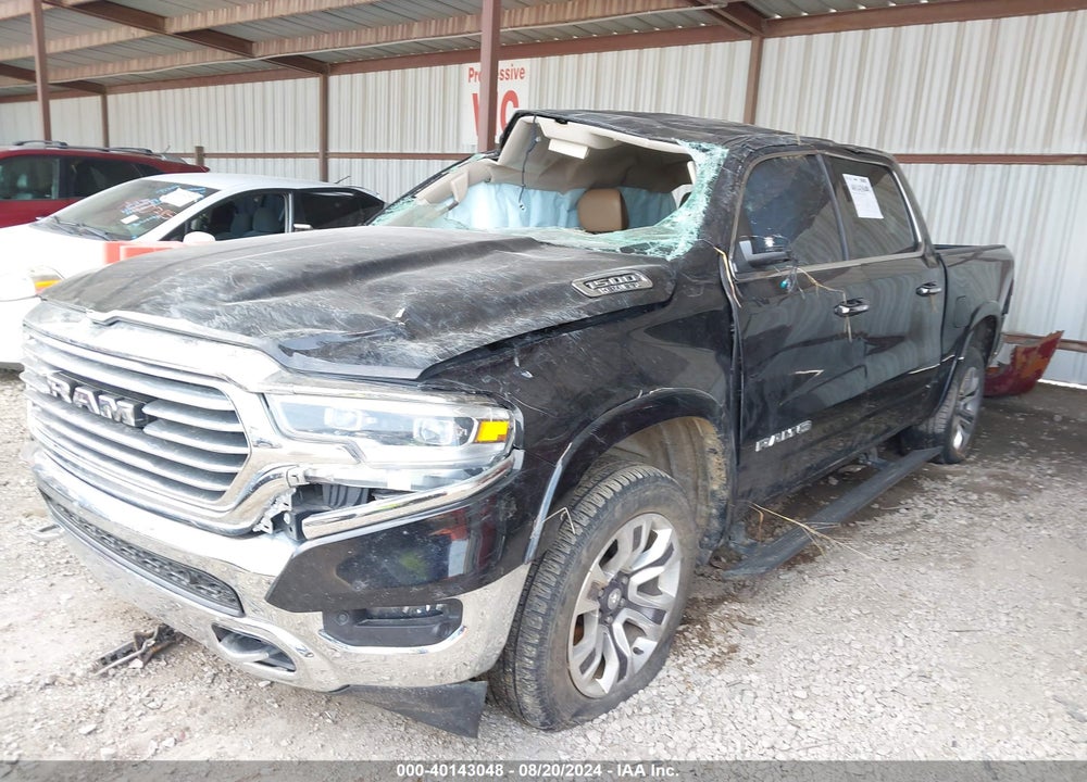 2019 RAM 1500 LONGHORN 4X4 5'7 BOX VIN: 1C6SRFKT4KN658698
