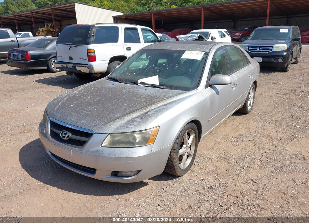 2006 HYUNDAI SONATA GLS V6/LX V6 VIN: 5NPEU46F26H064162