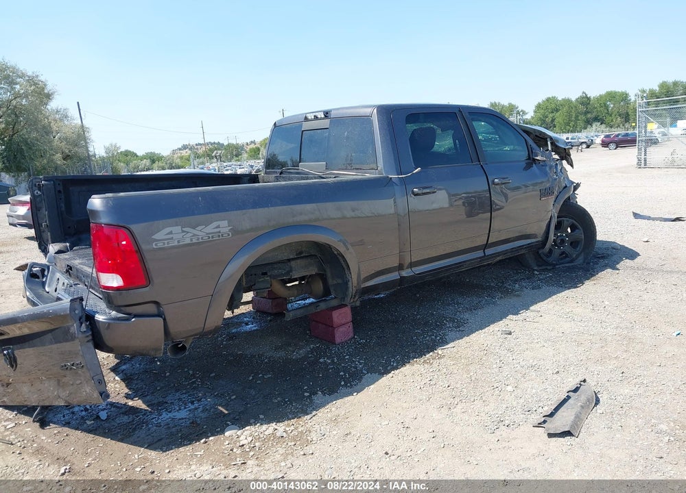 2018 RAM 2500 LONE STAR 4X4 6'4 BOX VIN: 3C6UR5DL4JG389187