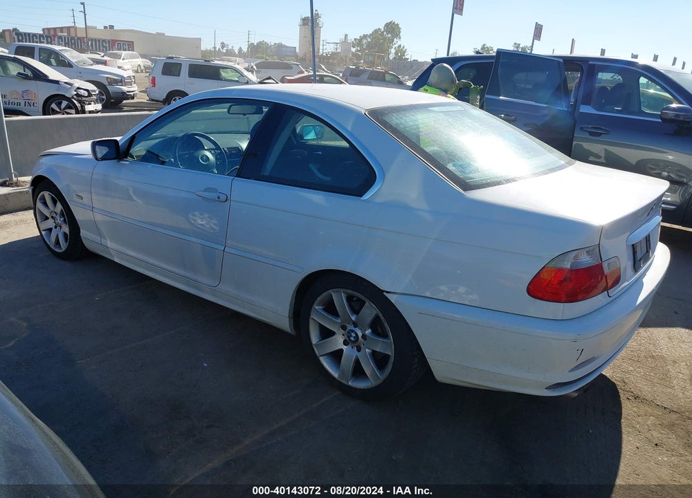 2002 BMW 325CI VIN: WBABN33412JW51495