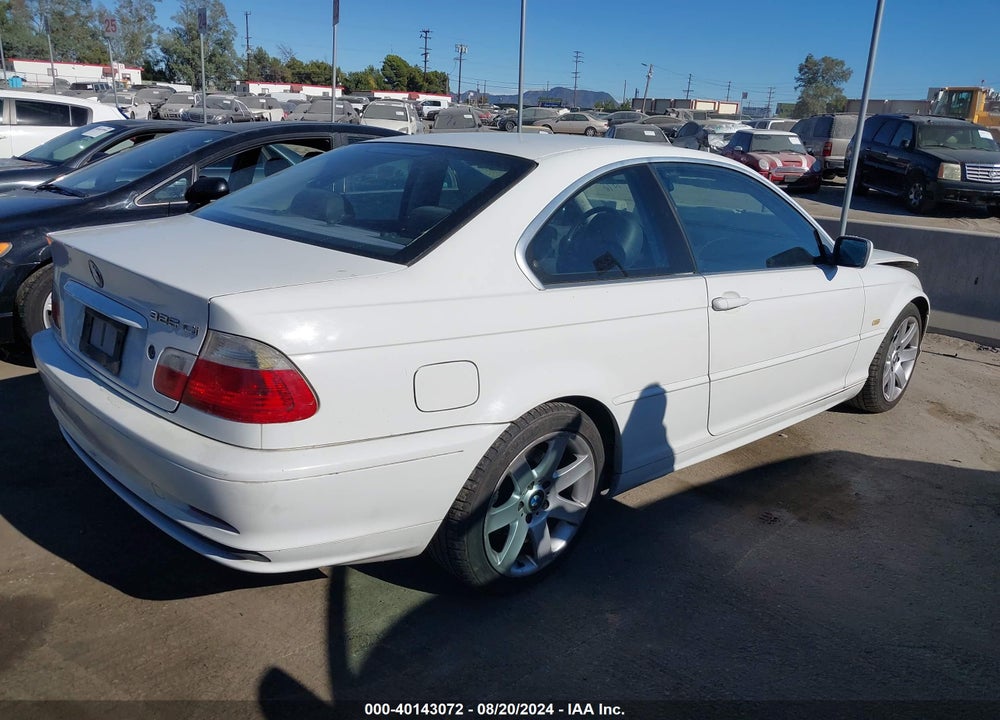 2002 BMW 325CI VIN: WBABN33412JW51495