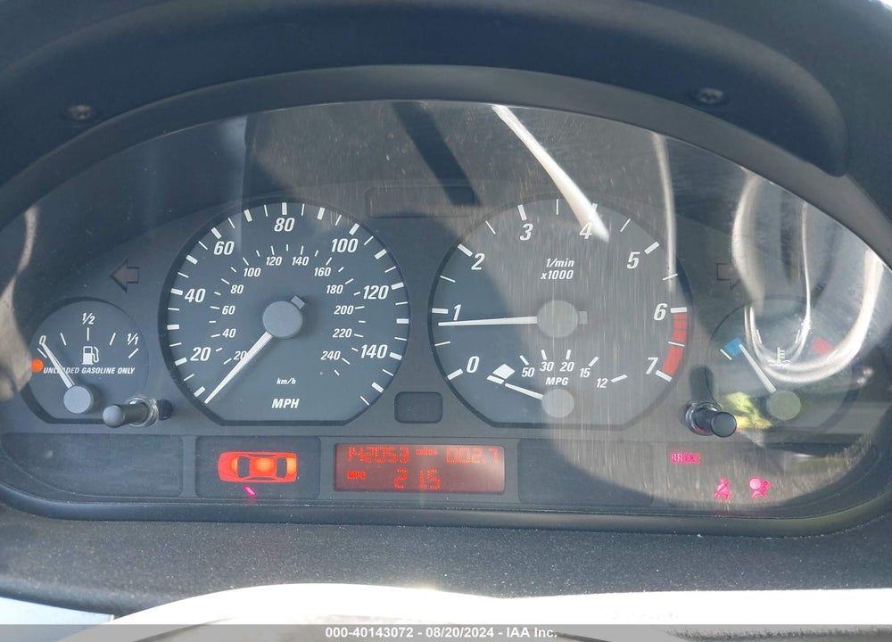 2002 BMW 325CI VIN: WBABN33412JW51495
