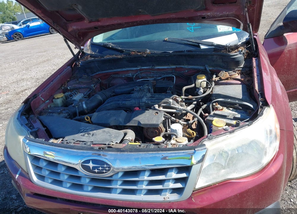 2011 SUBARU FORESTER 2.5X VIN: JF2SHABCXBH706199