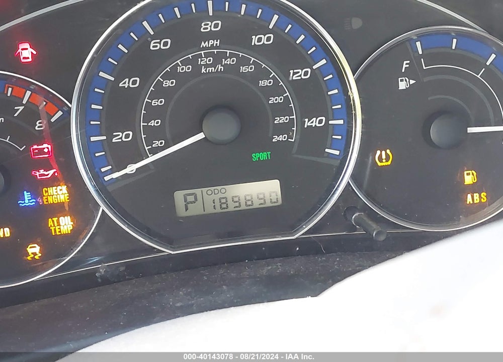 2011 SUBARU FORESTER 2.5X VIN: JF2SHABCXBH706199