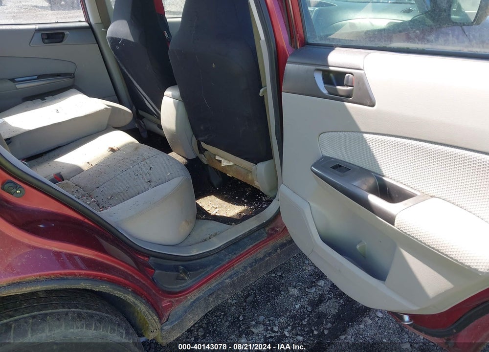 2011 SUBARU FORESTER 2.5X VIN: JF2SHABCXBH706199