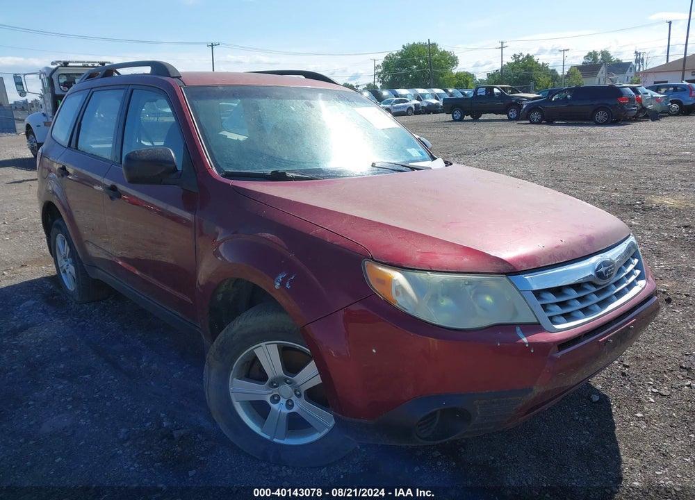 2011 SUBARU FORESTER 2.5X VIN: JF2SHABCXBH706199
