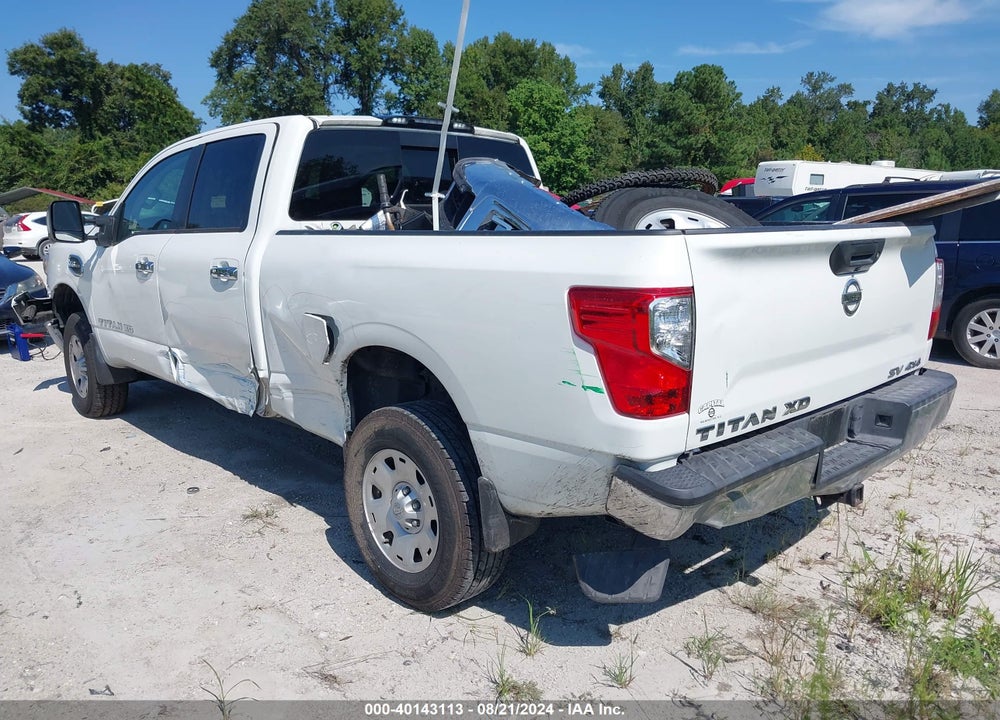 2019 NISSAN TITAN XD SV GAS VIN: 1N6AA1F3XKN532898
