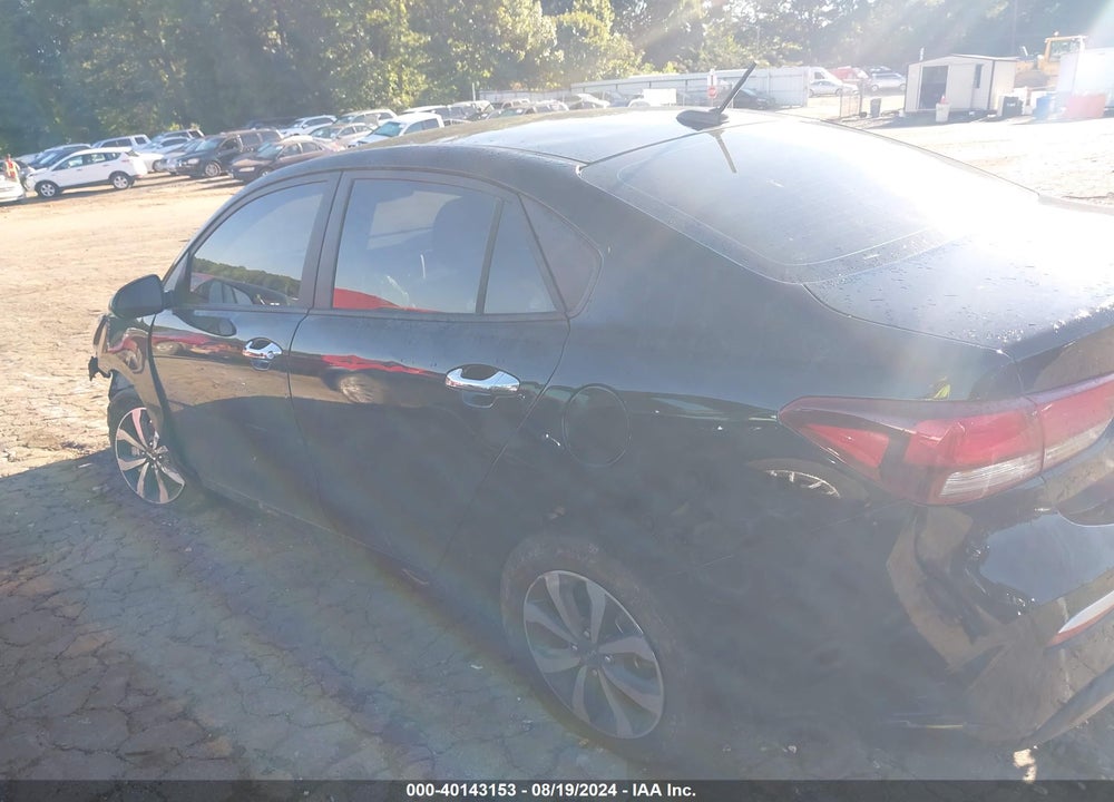 2022 KIA RIO S VIN: 3KPA24AD2NE454952