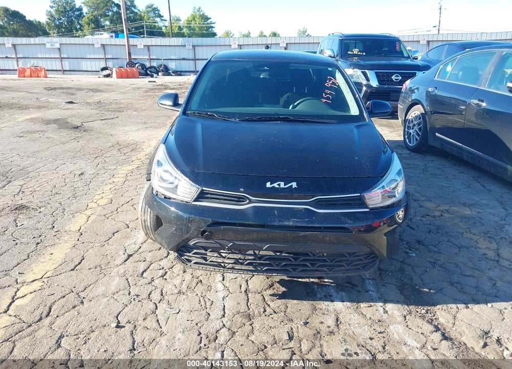 2022 KIA RIO S VIN: 3KPA24AD2NE454952