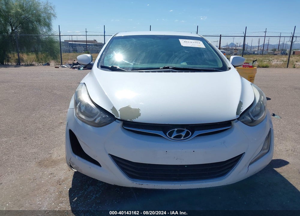 2016 HYUNDAI ELANTRA SE VIN: 5NPDH4AE9GH713858