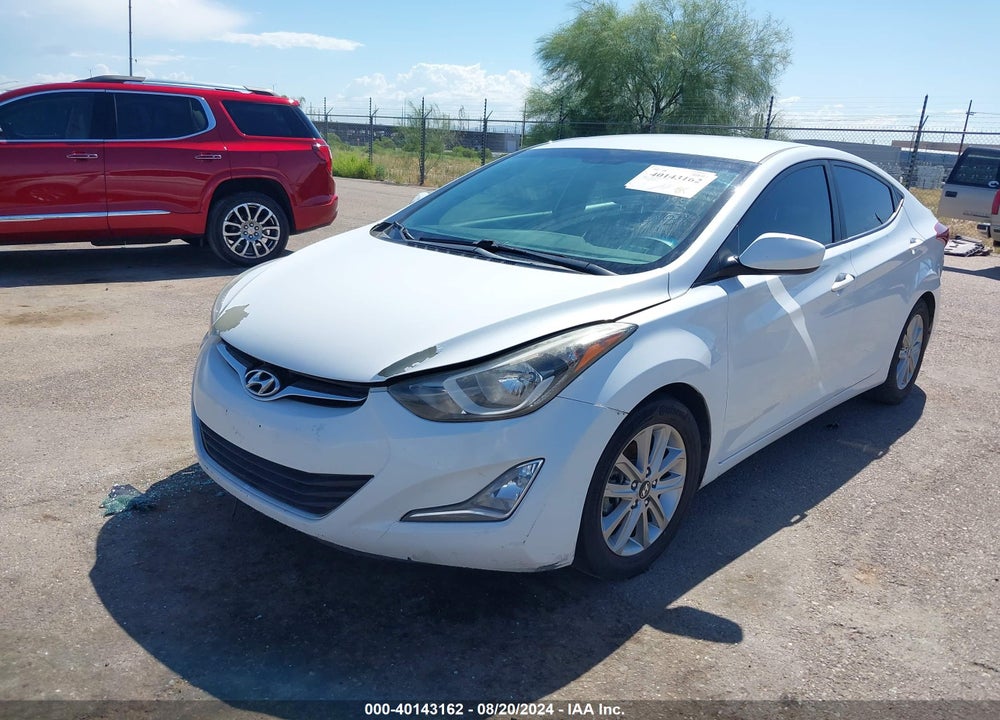2016 HYUNDAI ELANTRA SE VIN: 5NPDH4AE9GH713858