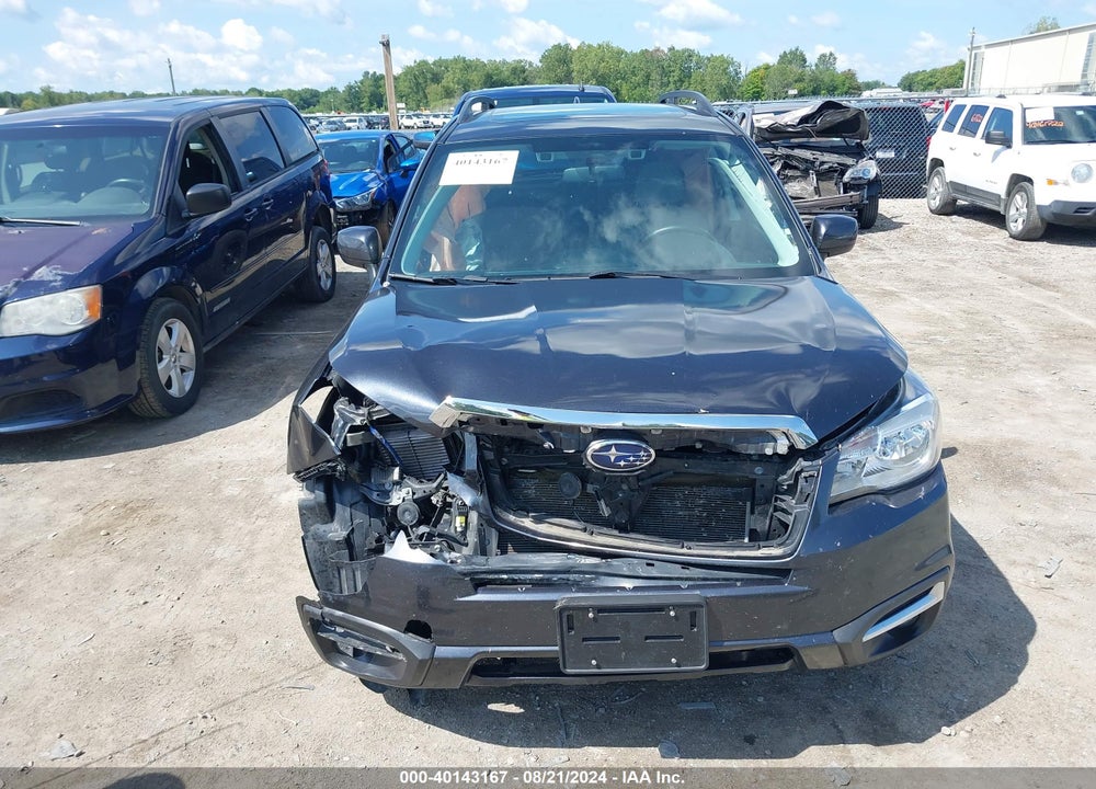 2018 SUBARU FORESTER 2.5I PREMIUM VIN: JF2SJAGC6JH427618