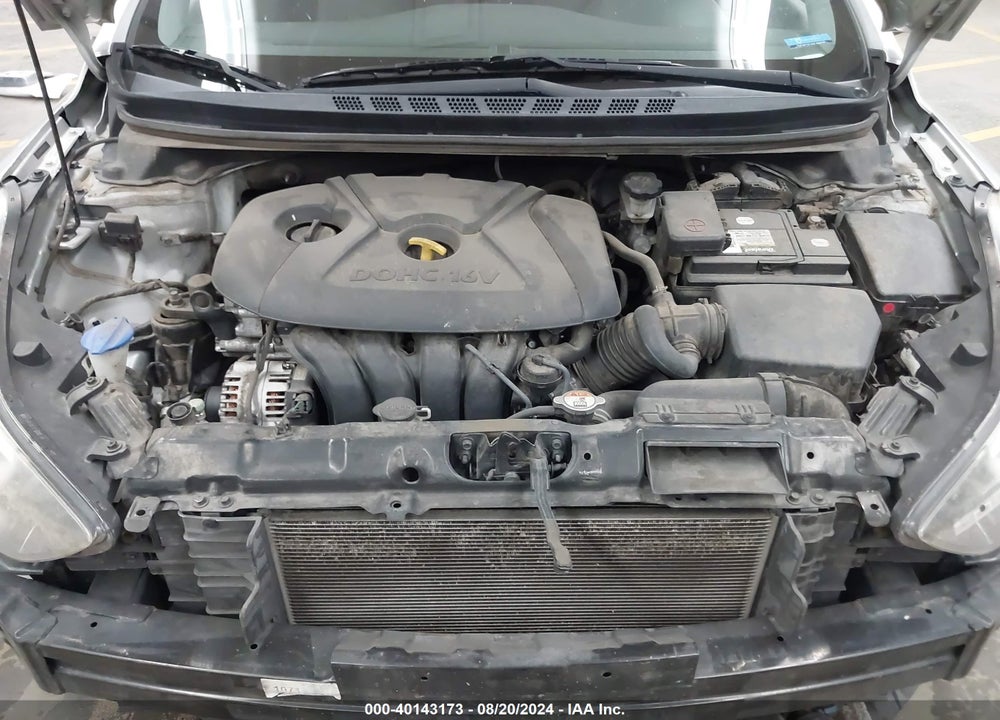 2016 HYUNDAI ELANTRA SE VIN: 5NPDH4AEXGH716171