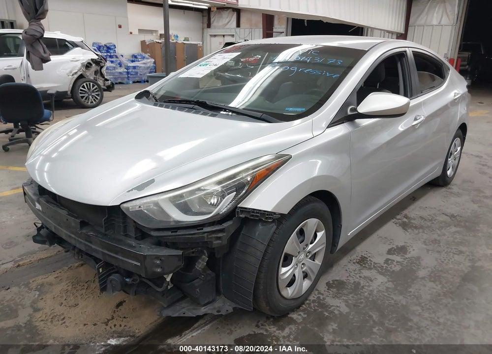 2016 HYUNDAI ELANTRA SE VIN: 5NPDH4AEXGH716171
