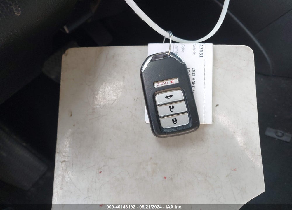2013 HONDA ACCORD EX-L VIN: 1HGCT1B8XDA000103