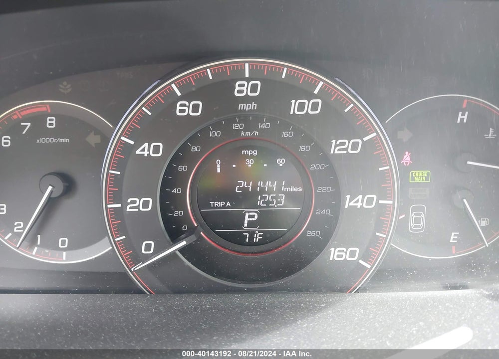 2013 HONDA ACCORD EX-L VIN: 1HGCT1B8XDA000103
