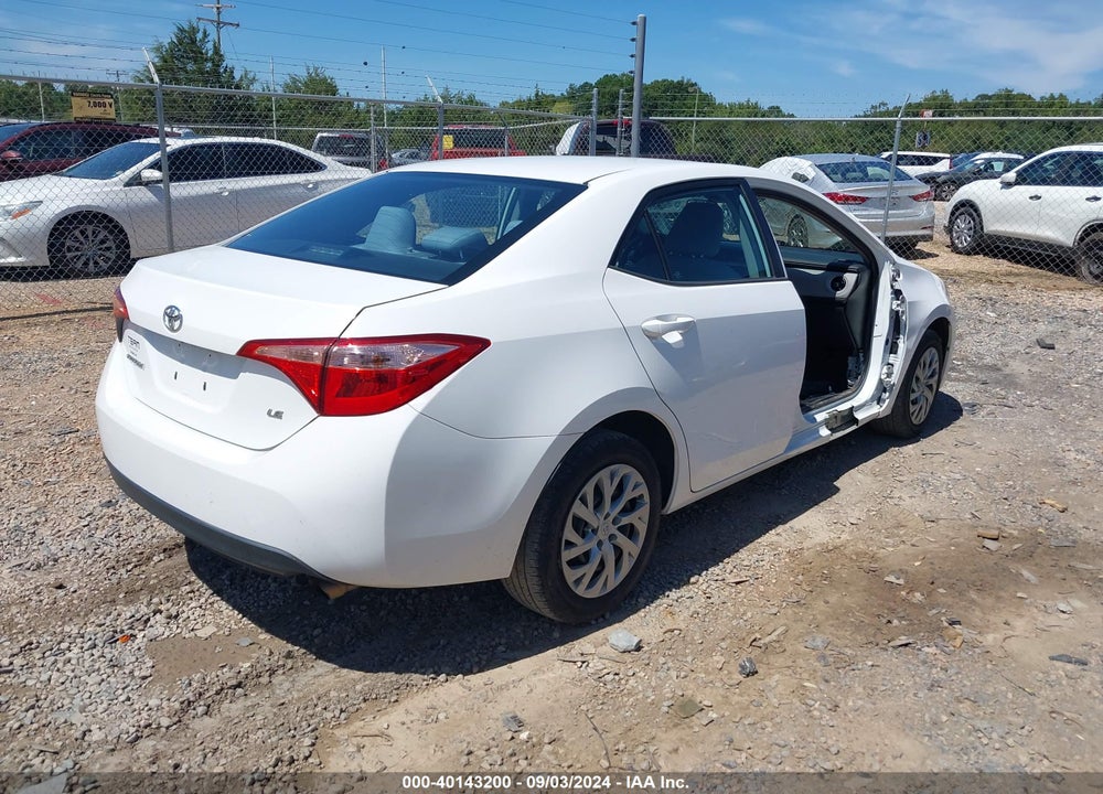 2017 TOYOTA COROLLA LE VIN: 2T1BURHE8HC851191