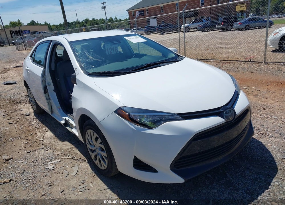 2017 TOYOTA COROLLA LE VIN: 2T1BURHE8HC851191