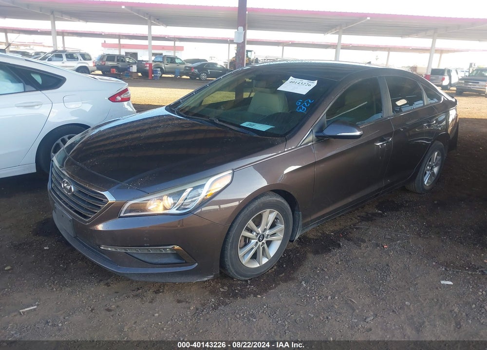 2015 HYUNDAI SONATA ECO VIN: 5NPE24AAXFH143970
