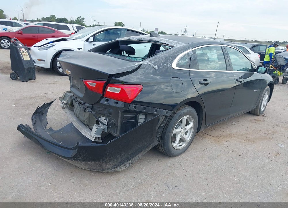 2017 CHEVROLET MALIBU LS VIN: 1G1ZB5STXHF162337
