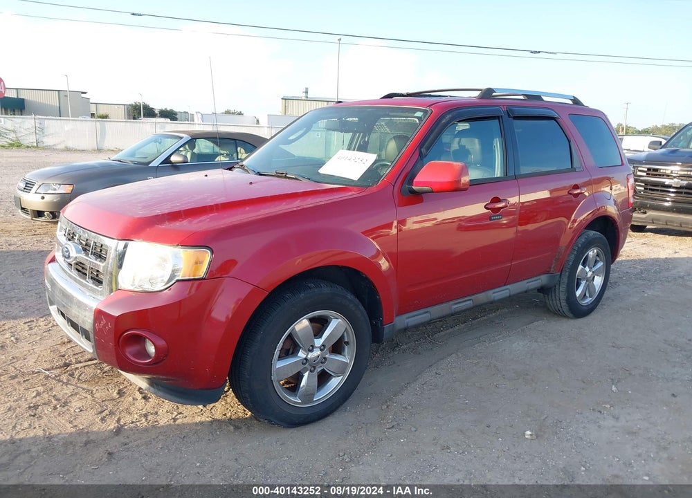 2011 FORD ESCAPE LIMITED VIN: 1FMCU0EG0BKB52337