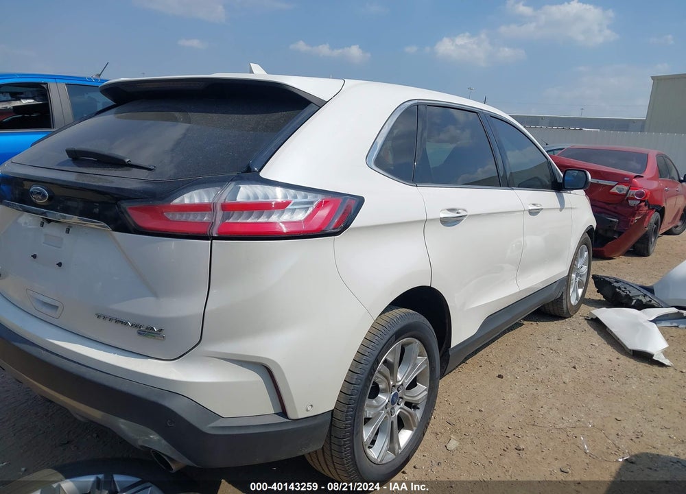 2019 FORD EDGE TITANIUM VIN: 2FMPK3K97KBB36449