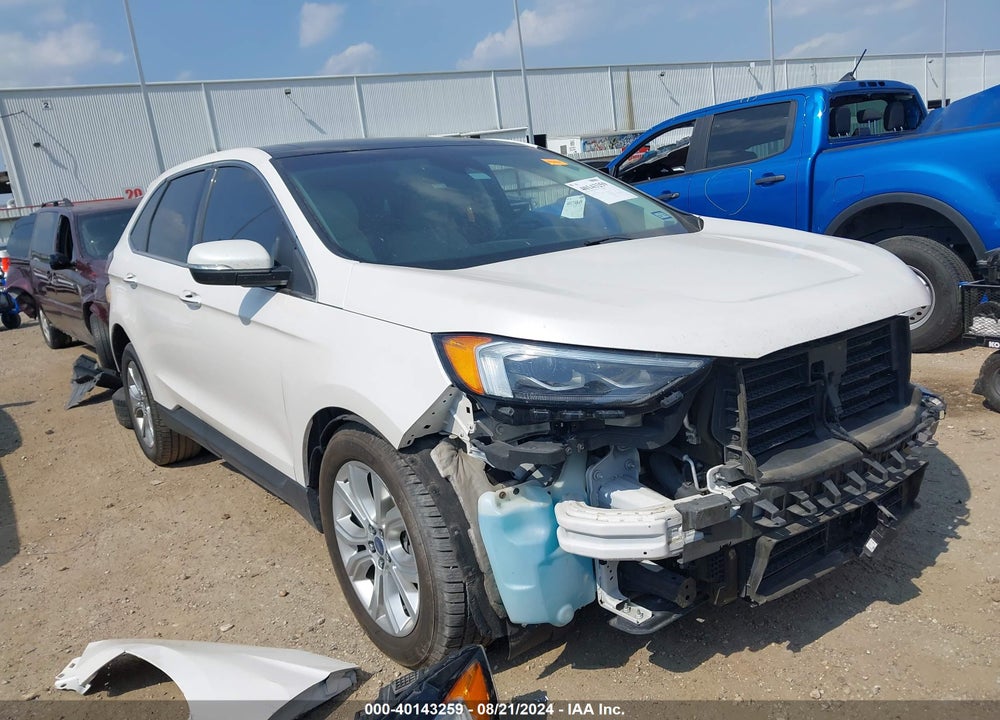2019 FORD EDGE TITANIUM VIN: 2FMPK3K97KBB36449