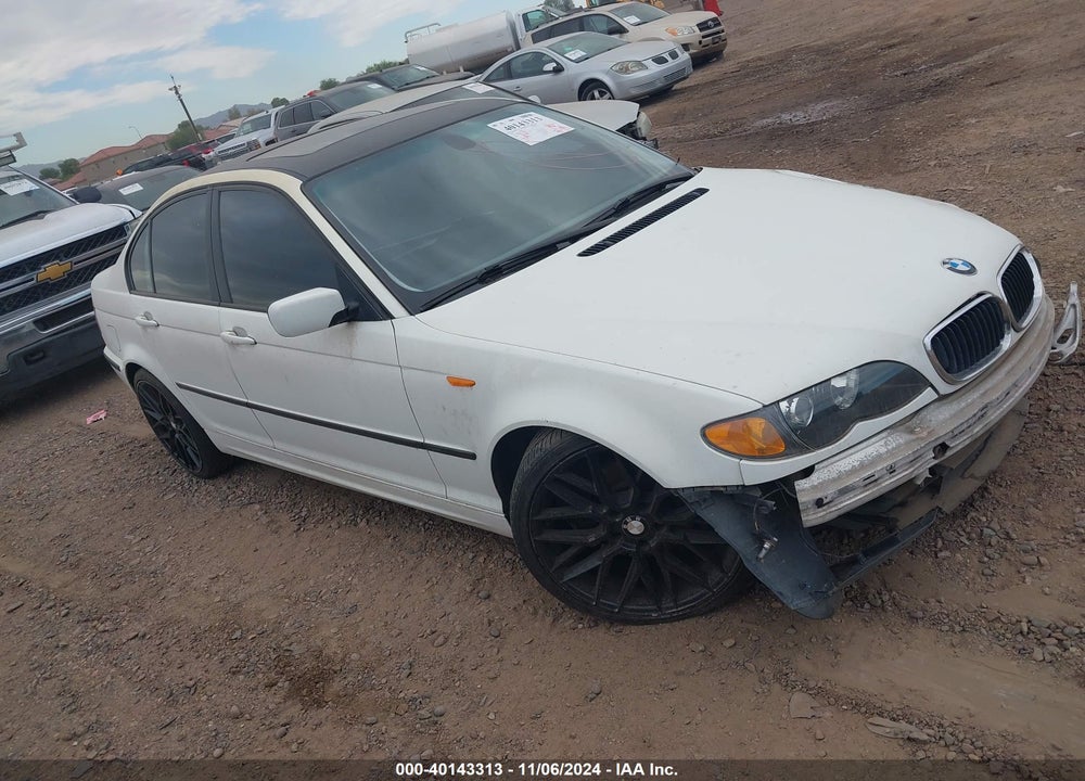 2003 BMW 325I VIN: WBAET37493NJ25302