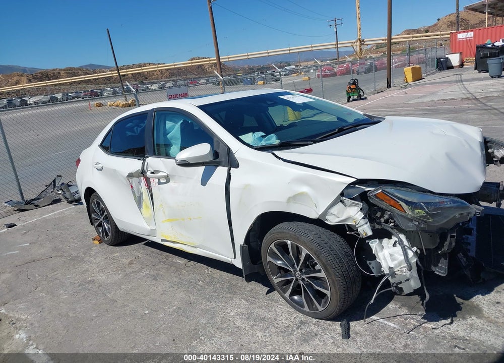 2018 TOYOTA COROLLA SE VIN: 5YFBURHEXJP795101