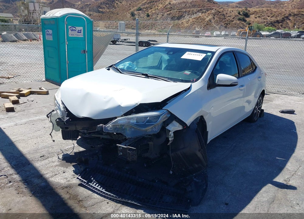 2018 TOYOTA COROLLA SE VIN: 5YFBURHEXJP795101