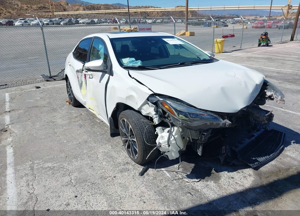 2018 TOYOTA COROLLA SE VIN: 5YFBURHEXJP795101
