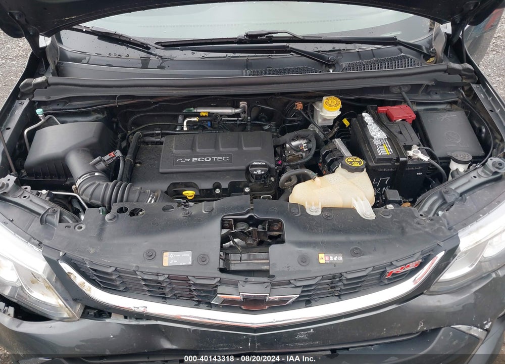 2018 CHEVROLET SONIC LT AUTO VIN: 1G1JD6SB7J4127731