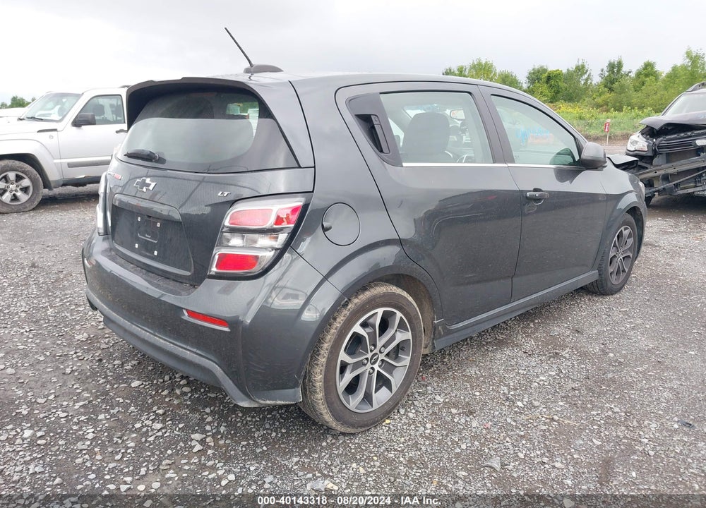 2018 CHEVROLET SONIC LT AUTO VIN: 1G1JD6SB7J4127731